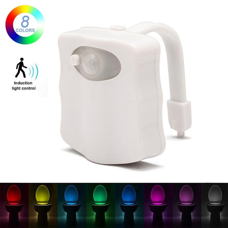 Smart Bathroom Toilet Night LED Body Motion Activated OnOff