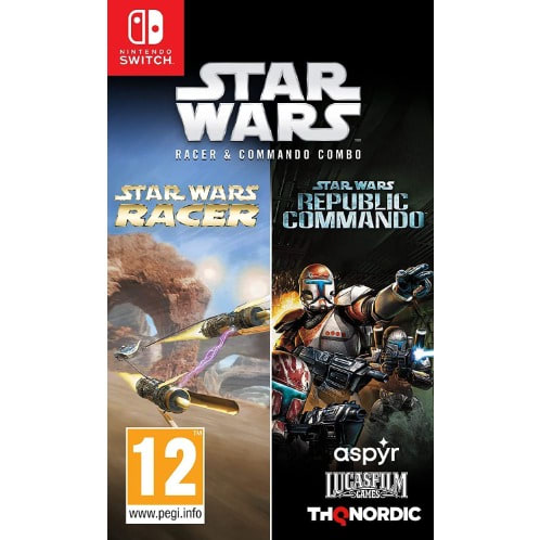 Switch Star Wars Racer & Commando Combo