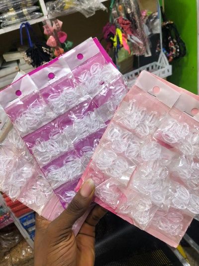 1 Pack Cristal Hair Cowries For Braids And Crochet- 48 Pcs