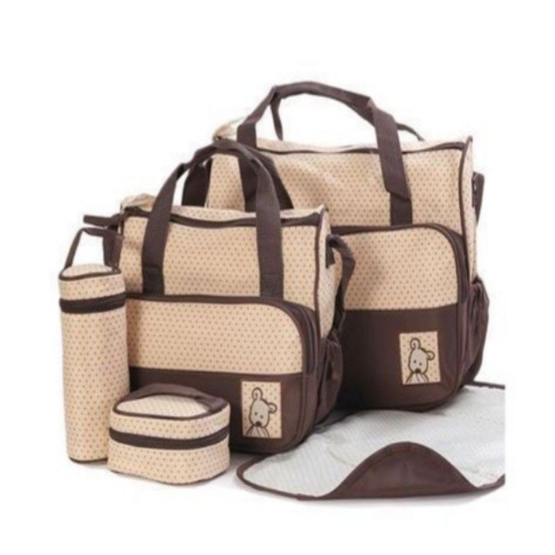 Baby 5 In 1 Multipurpose Diaper Bag
