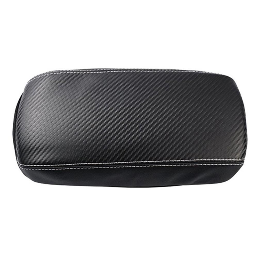 Car Carbon Fiber Center Console Lid Armrest Box Leather Protective Cushion Pad for Toyota Corolla Cross 2021 2022 RHD C