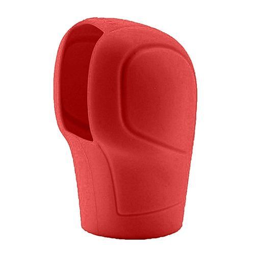 Soft Silicone Car Gear Shift Knob Cover Protector-Red