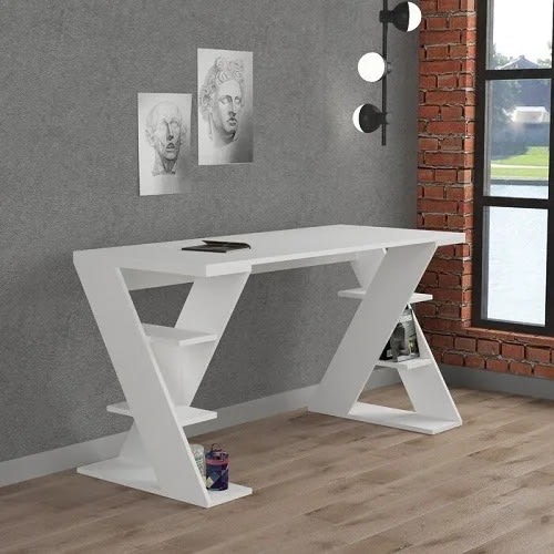 Sipos Series Desk - White
