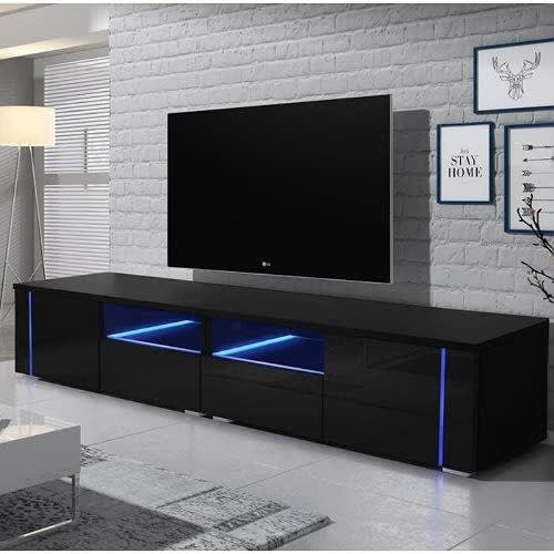 Sadia Besant- Double Tv Stand For Tv Up To 70"