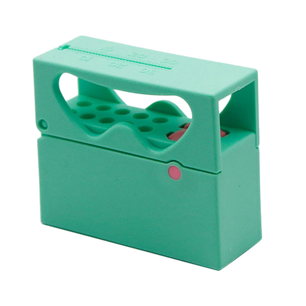 Instruments Disinfection Box With Counting Base Container  Green