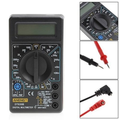 Digital Multimeter Tester Dt830d