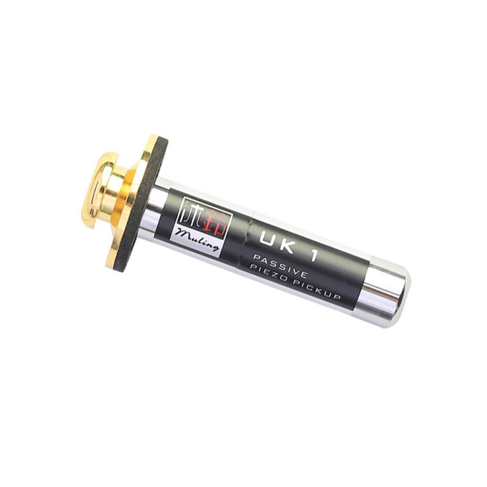 Passive Piezo Pickup Instrument Transducer Combine with Tail Nail for Morin khuur Ukulele Kalimba Erhu