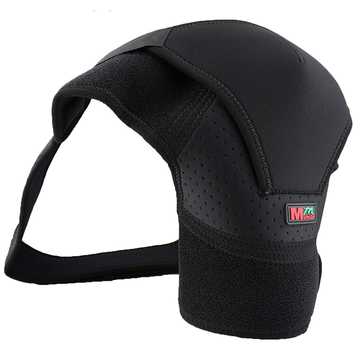 1pcs Single Left/Right Shoulder Sports Pain Relief Shoulder Support Brace Adjustable Wrap Belt Band Gym Brace Pads