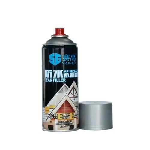 Leaking Roof Joint & Cracks Waterproof Repair Spray Sealant Filler- 450ml