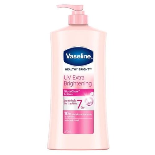 Vaseline Healthy Bright Uv Extra Brightening Gluta Glow Lotion - 500ml
