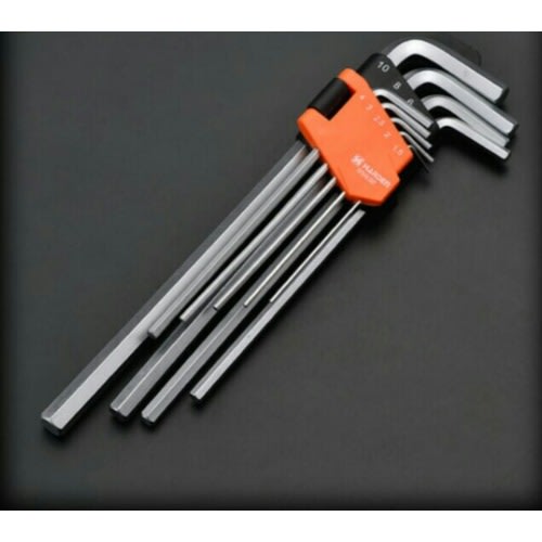 Long Hex Key Wrench - 9 Pcs