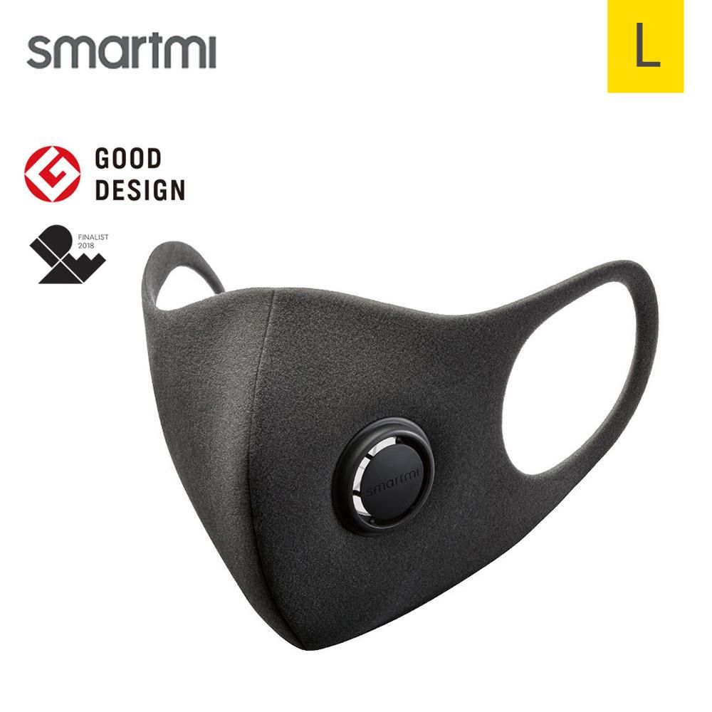 Smartmi Anti-Pollution Air Sport Face Mask Respirators Block PM2.5 Haze Anti-haze Adjustable Ear Hanging 3D Design Comfortable with Ventilating Valve
