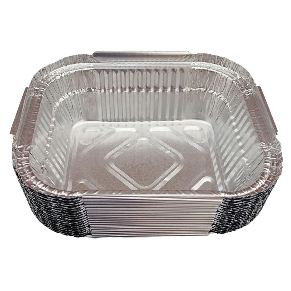 5/10/20x Durable Aluminum Broiler Pans Trays Pans