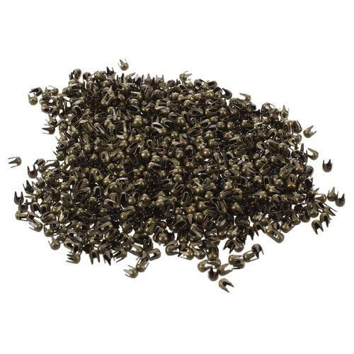 1000 2.5mm Stud Rivet Claw Copper Bronzed Belt