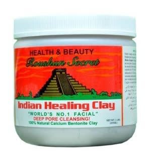 Secret Indian Healing Clay Mask For Deep Pore Cleansing - 1LB -454g