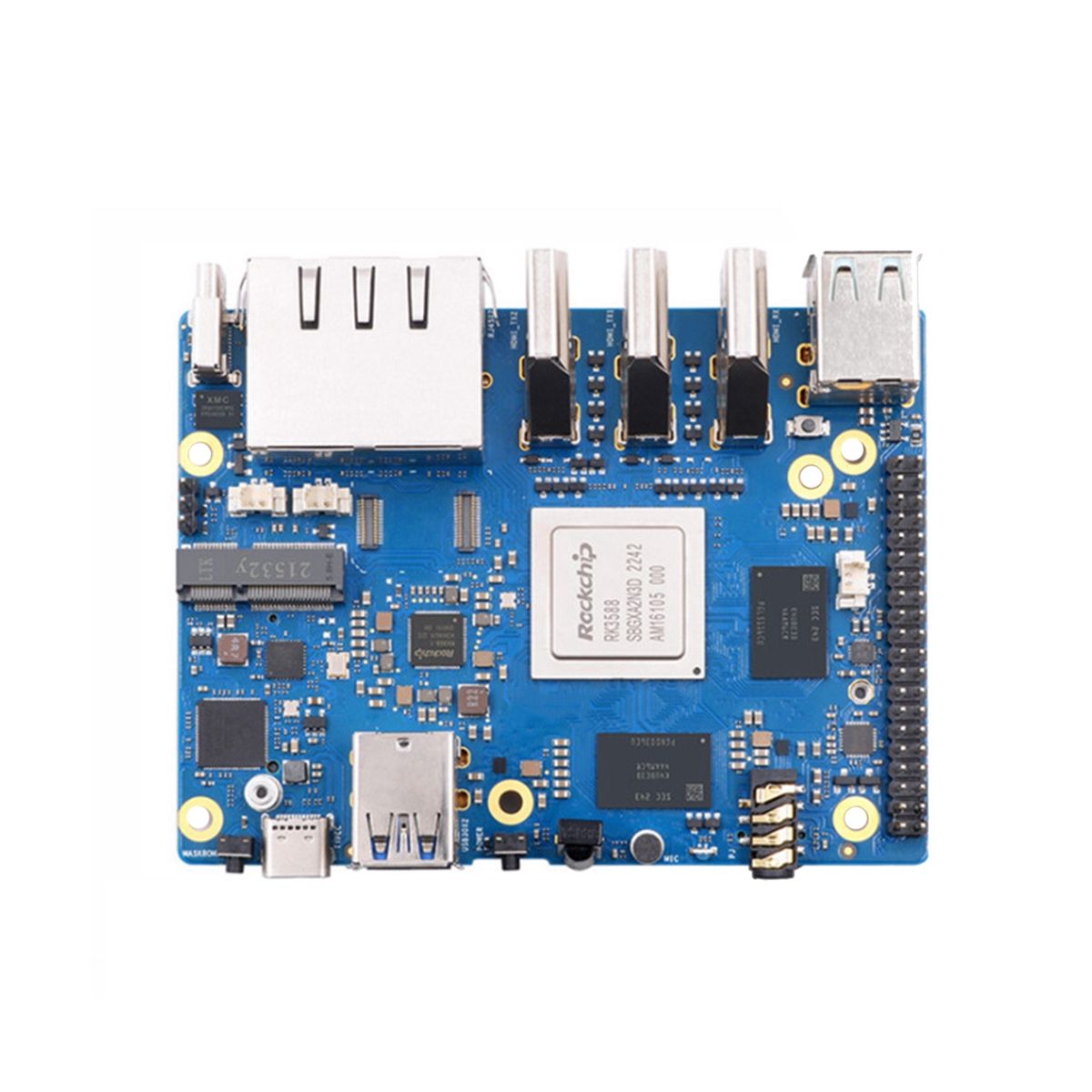 For Orange Pi 5 Plus 8GB RAM Single Board Computer RK3588 PCIE Module External Wifi6 Pi5 Plus Demo Development Board