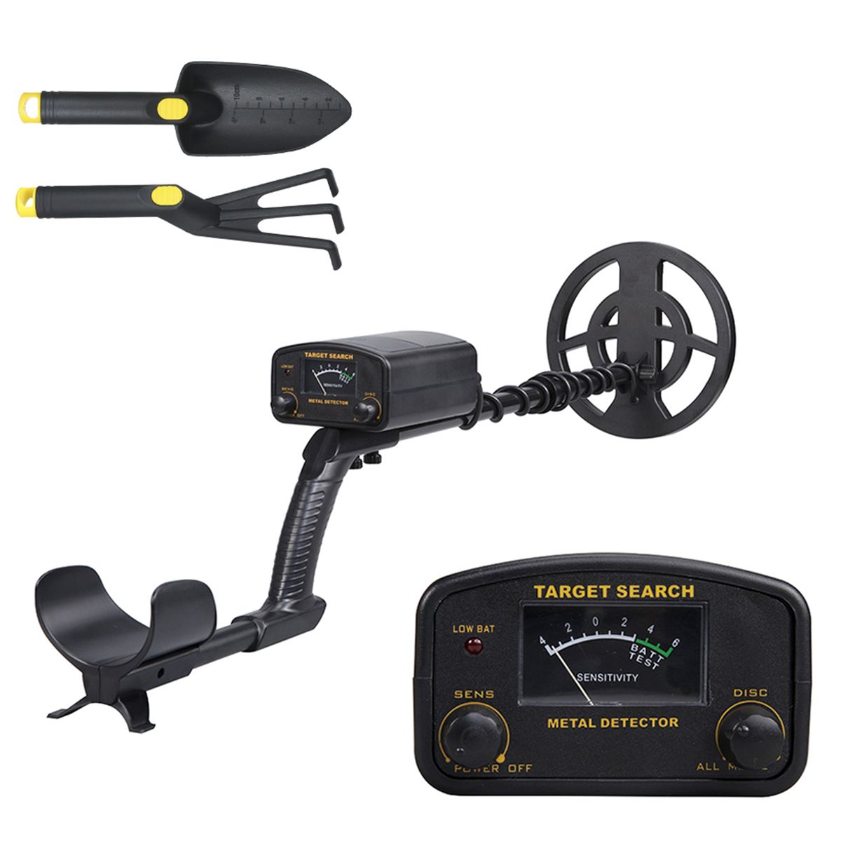 Metal Detector High Accuracy Adjustable Stem 8 Inch