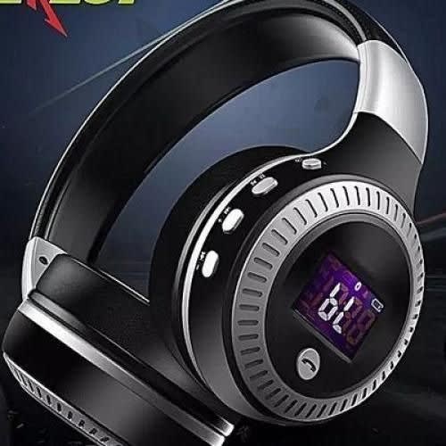LCD Wireless Bluetooth Stereo Bass Headphones