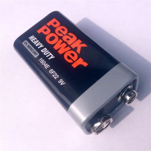 Peak Power Heavy Duty 1604e 6f22- 9V - 10 Pieces