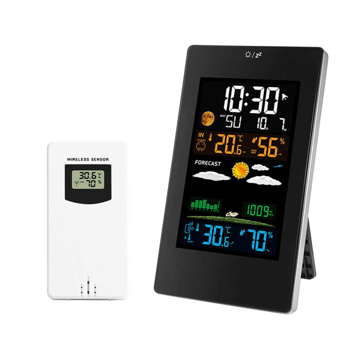 Wireless Weather Station Indoor Outdoor Weather Forecaster