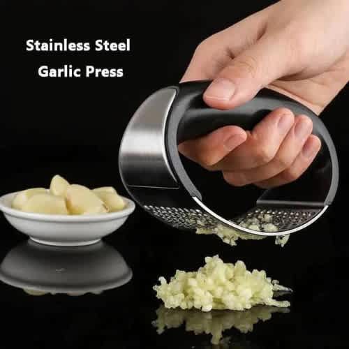 Stainless Steel Manual Garlic Press Crusher/Chopper/Masher