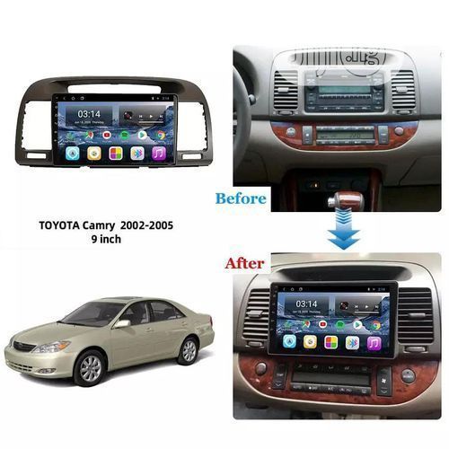Toyota Camry 2002/2003/2004/2005/2006 Android Navigation Radio Player+ ReverseCamera