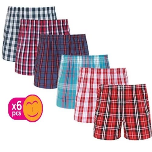 Men's Boxers Shorts - 6pcs