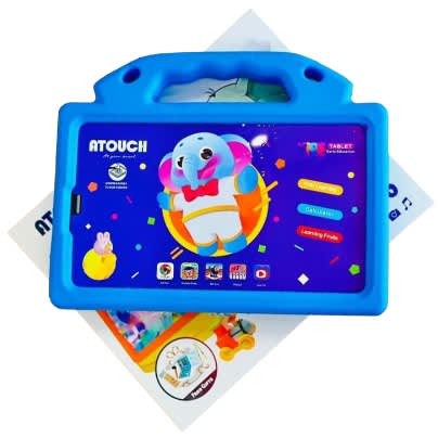 KD56 Kids Tablet 5G - 8" - 256GB ROM - 8GB RAM - SIM - WiFi Enabled - Android 13 - 8000mAh - Blue