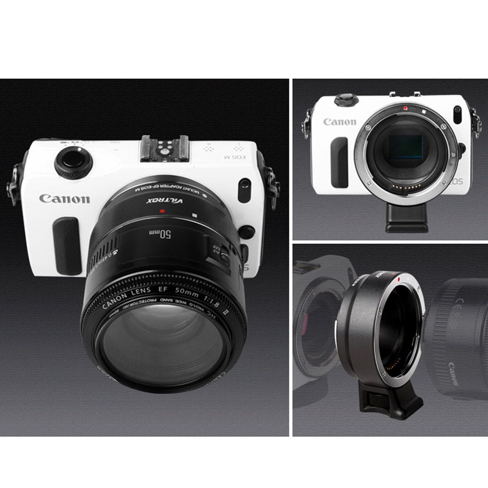 Auto Focus EF-EOS M MOUNT Lens Mount  Adapter For