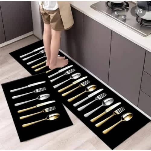Kitchen Runner Water Absorber Kitchen Rug Mat - Multi Colours