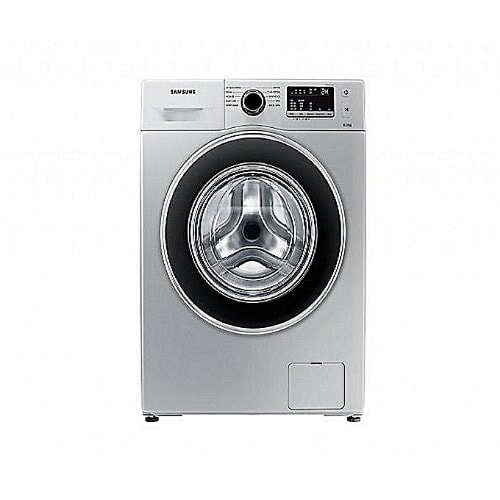 6kg Front Loading Washing Machine-ecobubble  - Silver