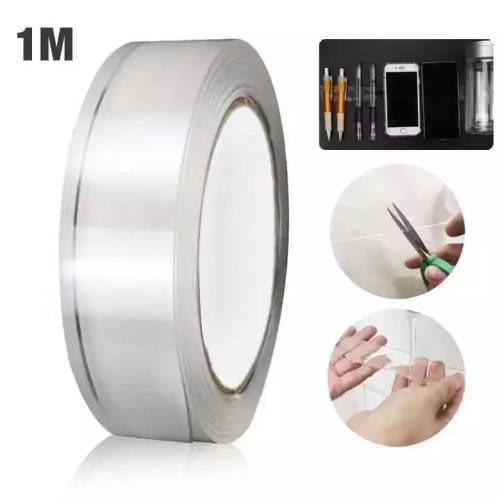 1m Super Strong Double Sided Nano Reuseable Magic Adhesive Tape
