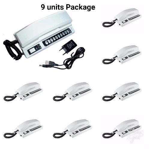 Wireless Intercom Long Range - 9 Users