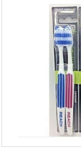 Duo Reach Medium Toothbrush 2in1