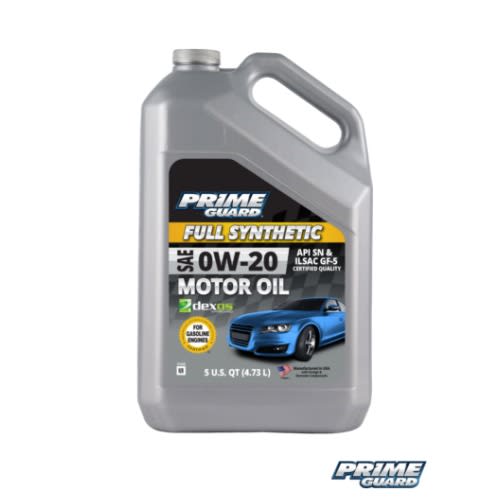 Full Synthetic 0w-20 Motor Oil - 5 Quarts