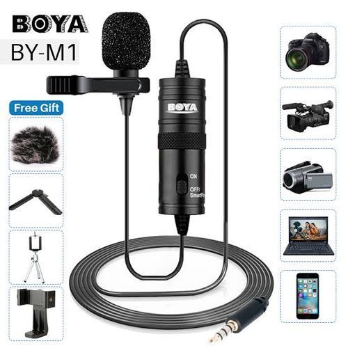 Boya By M1 Lavalier Microphone For Smartphones And DSLR Cameras