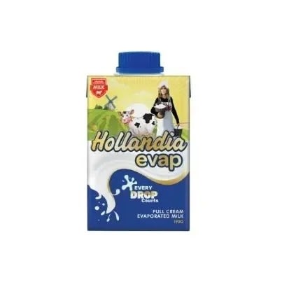 Hollandia Evap Full Cream Evaporated Milk 190g- 12pcs