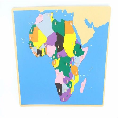Montessori Africa Puzzle Map
