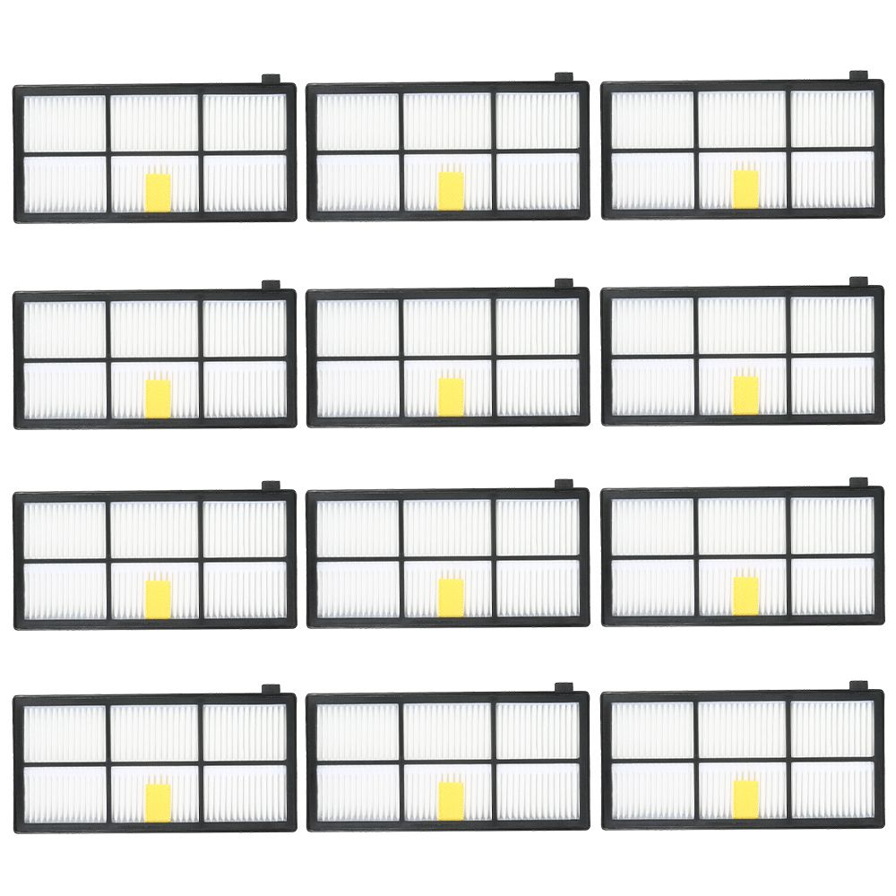 12pcs HEPA Filter Replacement Accessories Kit Replenishment
