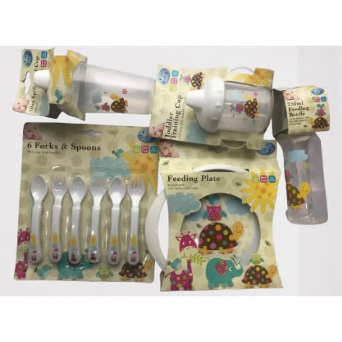Complete Feeding Set Turtle 5 Pcs
