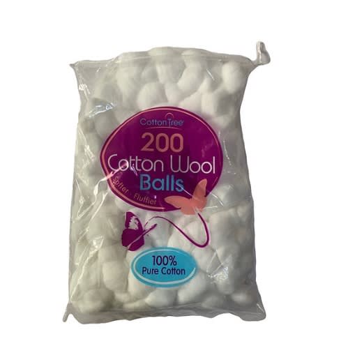 Cotton Wool Balls 200 Per Pack