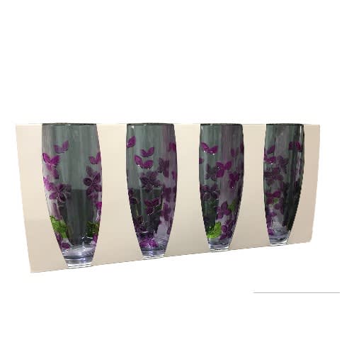 Set Of 4 Indoor - Outdoor Acrylic Tumblers