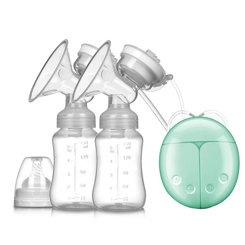 Electric Breast Pump Automatic Milking Machine Massage -Blue