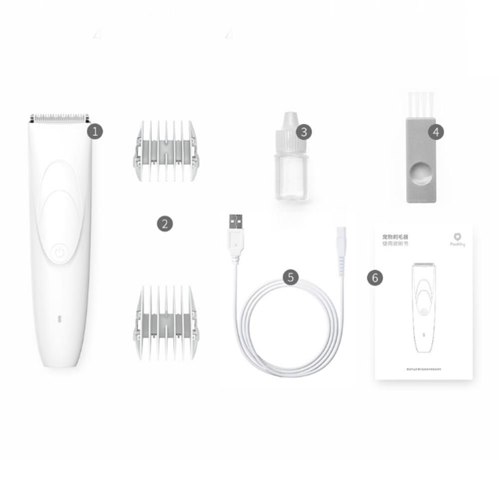 Electric Hair Clipper Hair Trimmer People Pet Hair Grooming with Limit Combs Haircut Machine