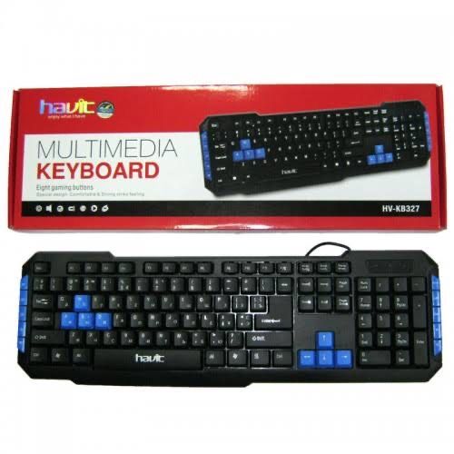 Wired Gaming Multimedia Keyboard