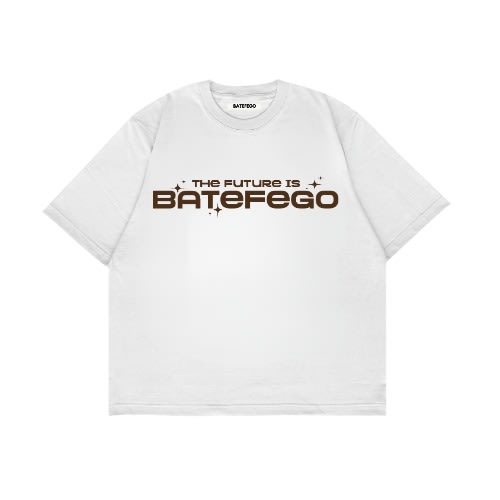Batefego &ldquo;The Future is Batefego&rdquo; Tshirt - White