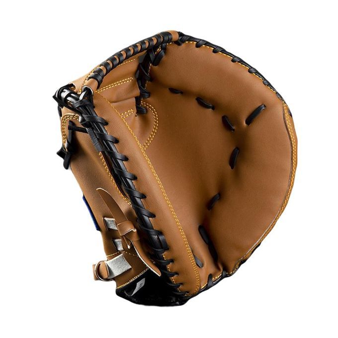 Baseball Glove Batting  Catcher'S Mitt 12.5" For Training Brown