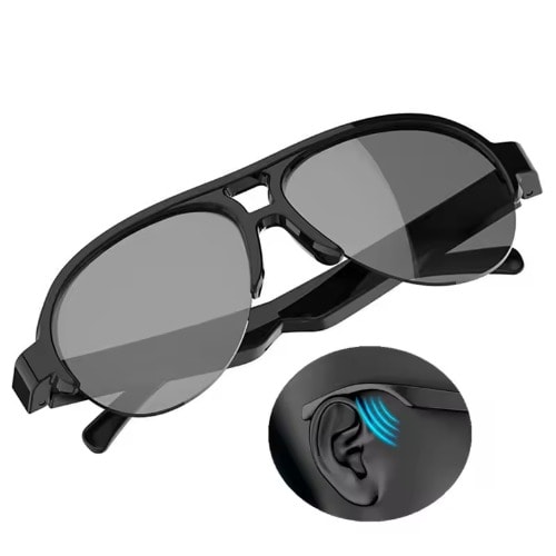 Sunglasses And Bluetooth Earphones - 150mAh