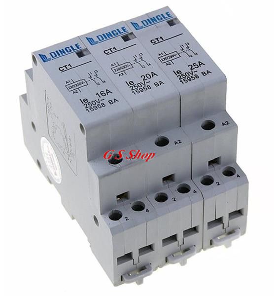 20A 16A AC Small CT1 Domestic Single-phase 250V 25A
