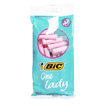 One Lady Razors, 10-Pack- Pink